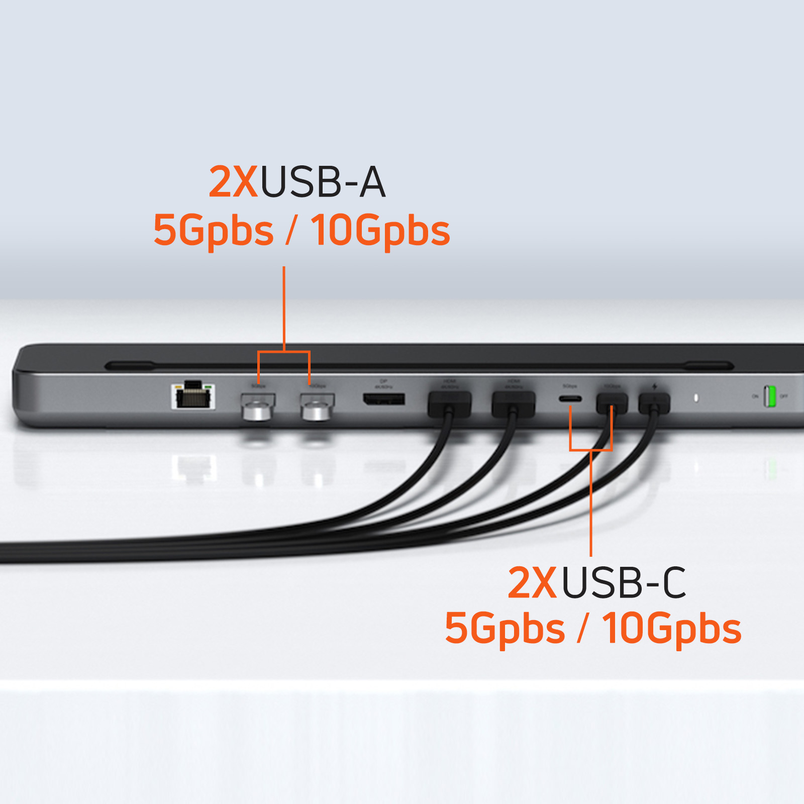 SATECHI ST-DDSM USB-Hub Grau Apple