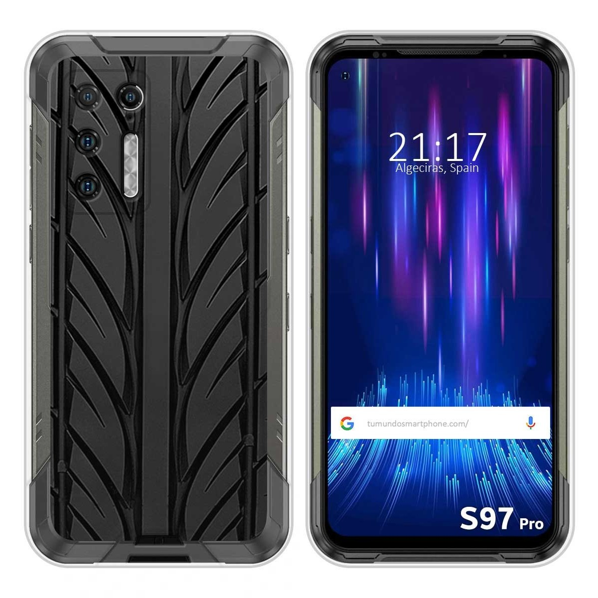 3 Pezzi Anti-Riflesso Vetro Pellicola Protezione per Doogee S97 Pro