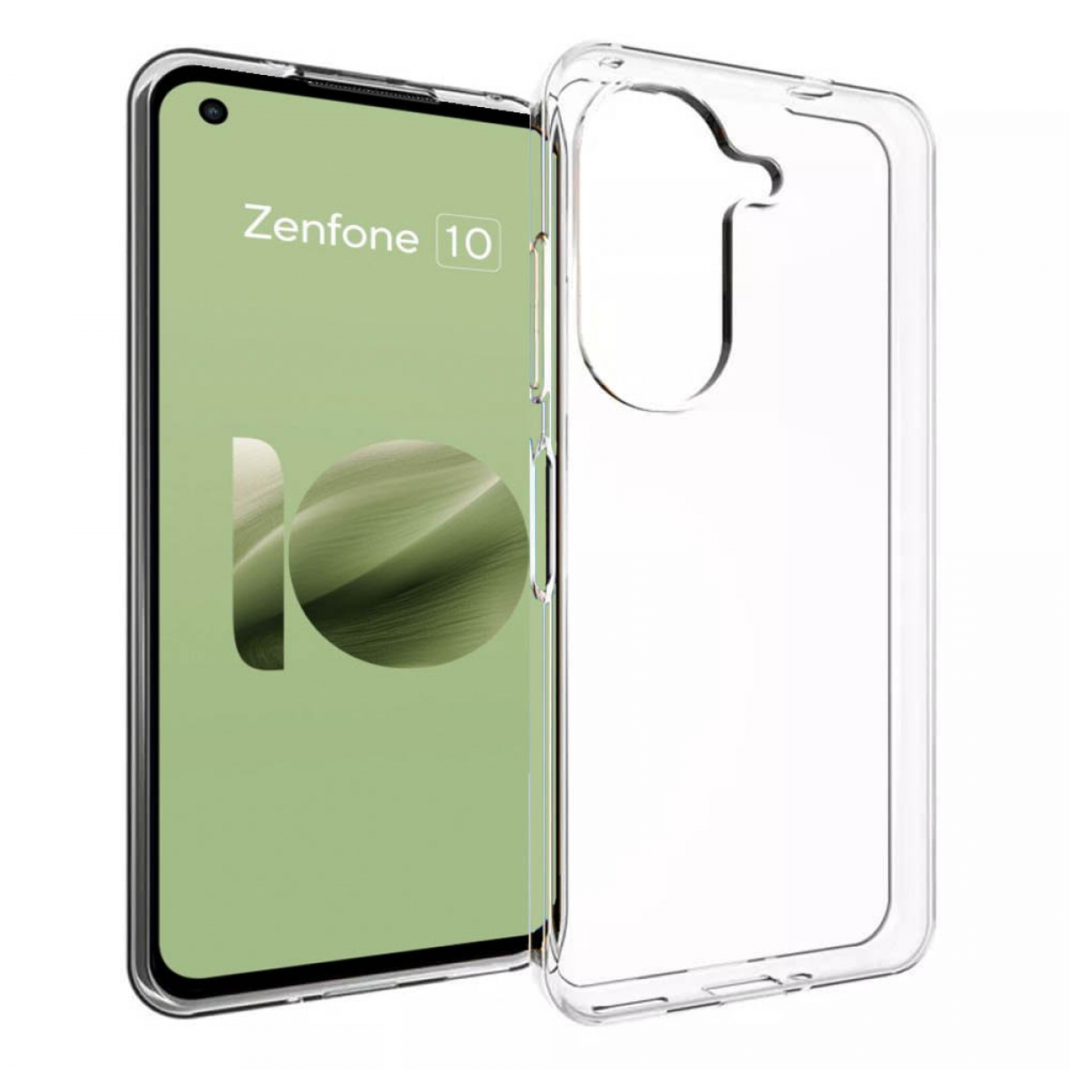 CASEONLINE Silikon, Backcover, Asus, Zenfone 10, Transparent