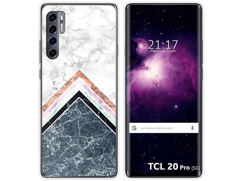 Custodia TCL 20Y Mixroom - Cover Custodia Back Case In TPU Silicone Morbida Per TCL 20Y Cover Silicone Morbida Tpu