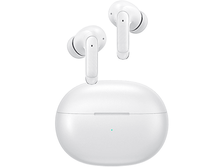 BRIGHTAKE Ultimative Bluetooth Sport-Ohrhörer: Wasserdicht, Noise-Canceling, Gaming und mehr!, In-ear Bluetooth-Kopfhörer weiß