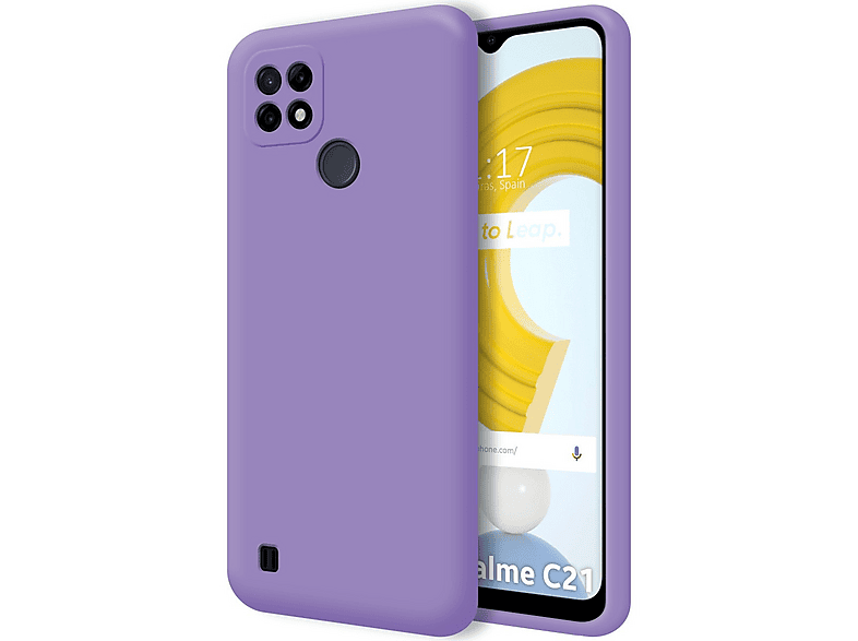 Custodia In Gel TPU Antishock Trasparente Per Realme C21