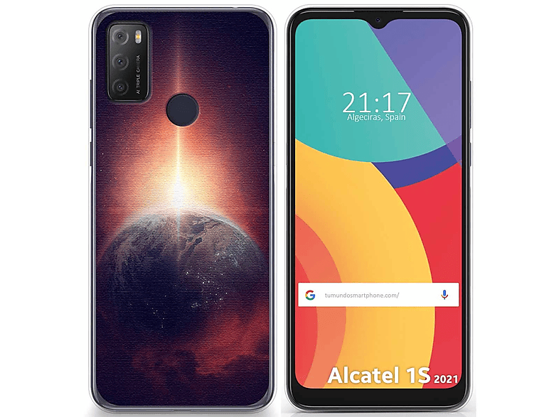 COVER PERSONALIZZATA ALCATEL 1S 2021 - covermania