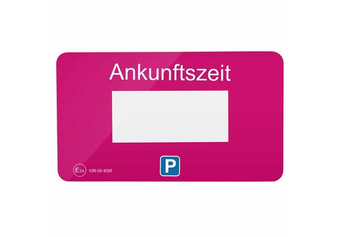 PARKWÄCHTER Folie für V1 Parkscheibe, pink