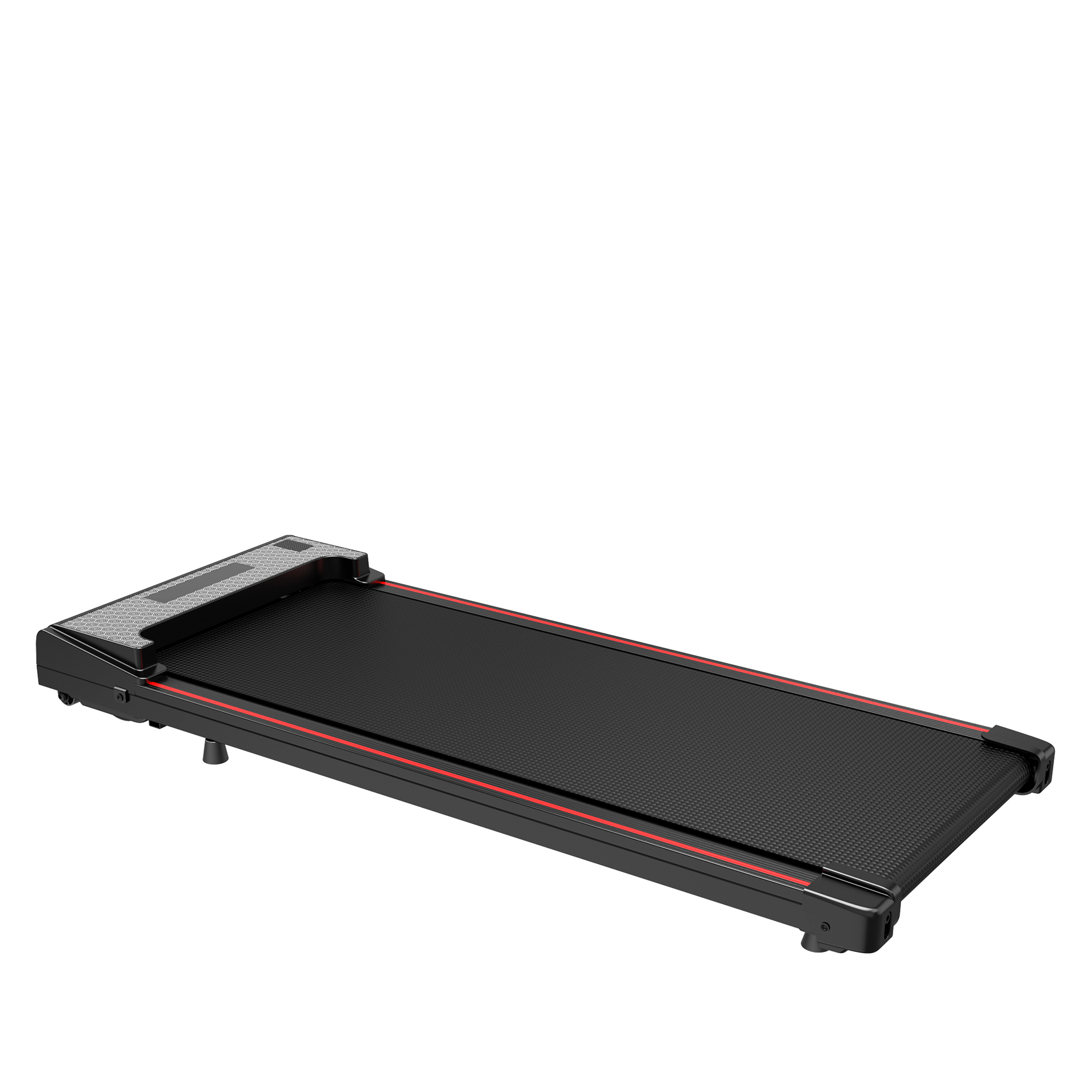 Schreibtisch GEARSTONE Laufband, mit für Laufband Schwarz pad,Laufband Walking Zuhause,1-6km/h LCD-Display,Fernbedienung