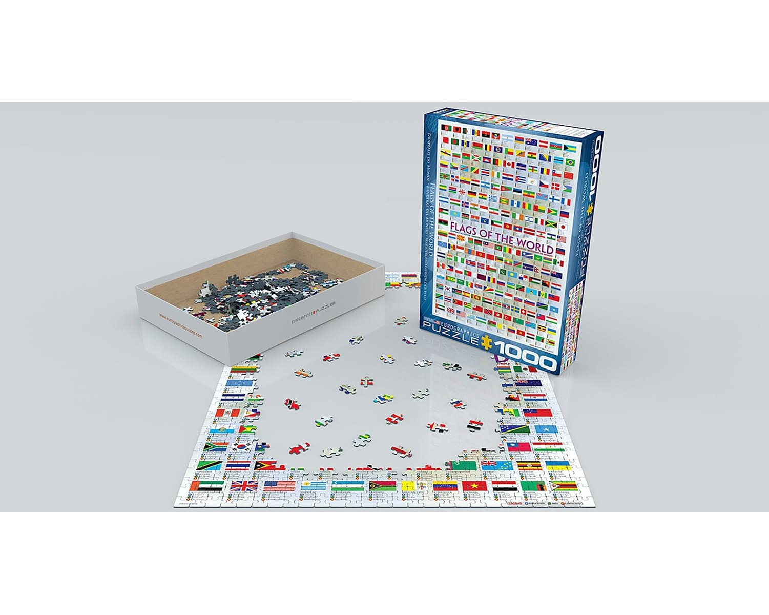 Flaggen EUROGRAPHICS Puzzle Welt der