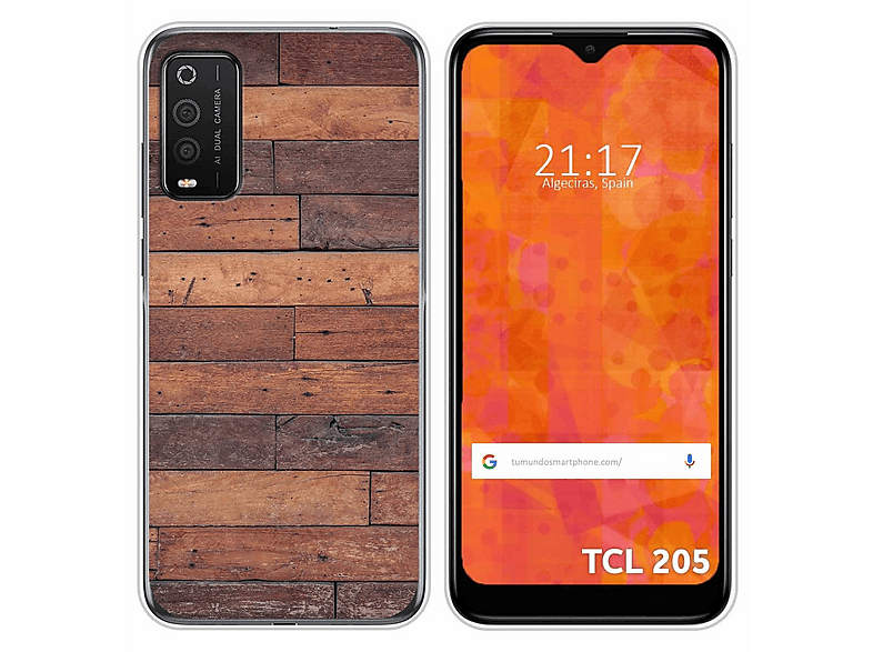 Funda móvil TCL 205 TUMUNDOSMARTPHONE, TCL, TCL 205, Multicolor