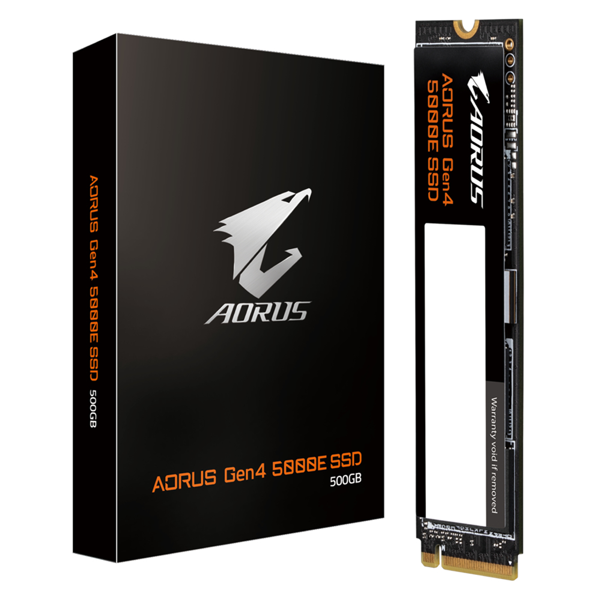GIGABYTE AORUS Gen4 5000E, 500 GB, SSD, 2,5 intern Zoll