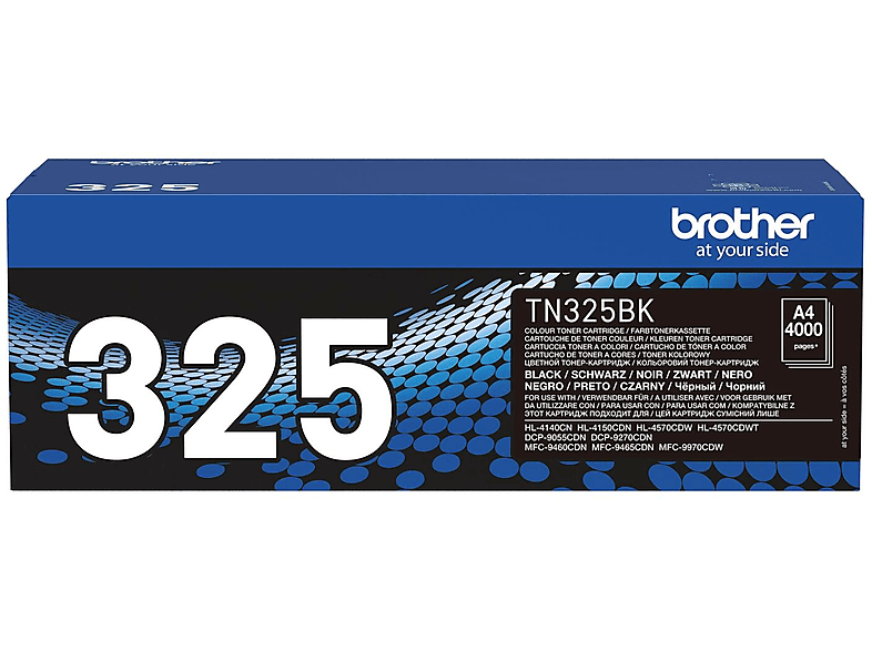 schwarz BROTHER Toner TN-325BK (TN-325BK)