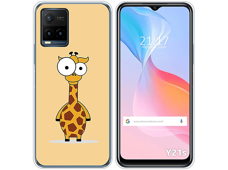 Custodia In Silicone Gel TPU Trasparente Per Vivo Y16