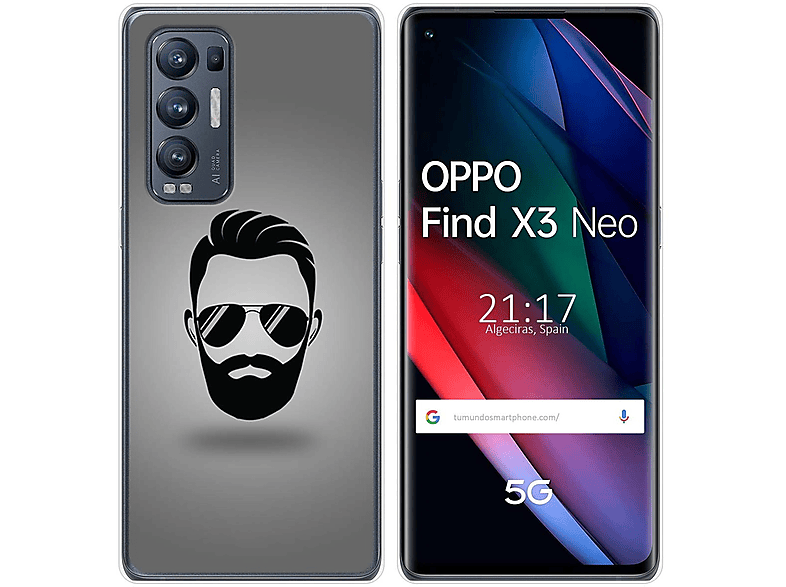 Funda móvil - Oppo Find X3 Neo TUMUNDOSMARTPHONE, Oppo, Oppo Find X3 Neo,  Multicolor