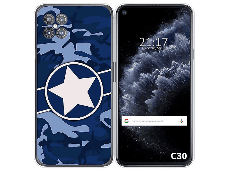 Suncase Custodia in vera pelle Custodia in pelle per Cubot X17 | Cubot X17S | Cubot S500 (con funzione di ritiro