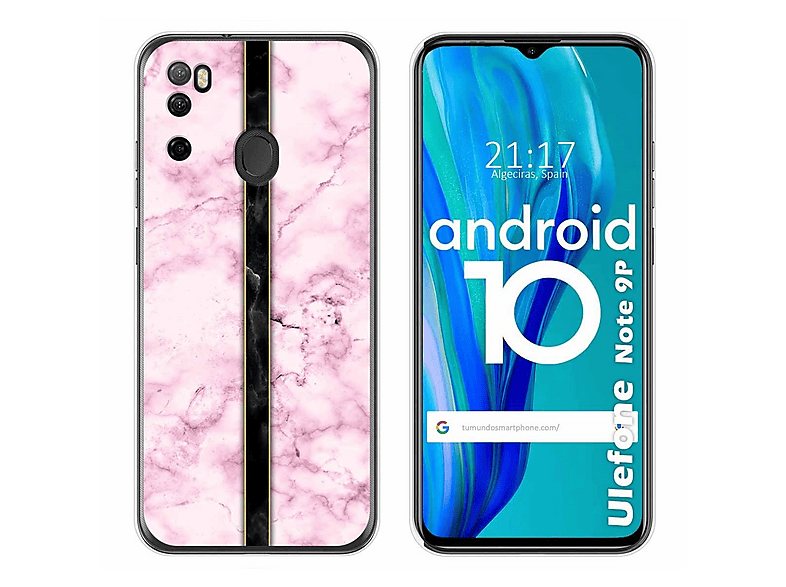Ulefone Note 9P, étui portefeuille magnétique en cuir
