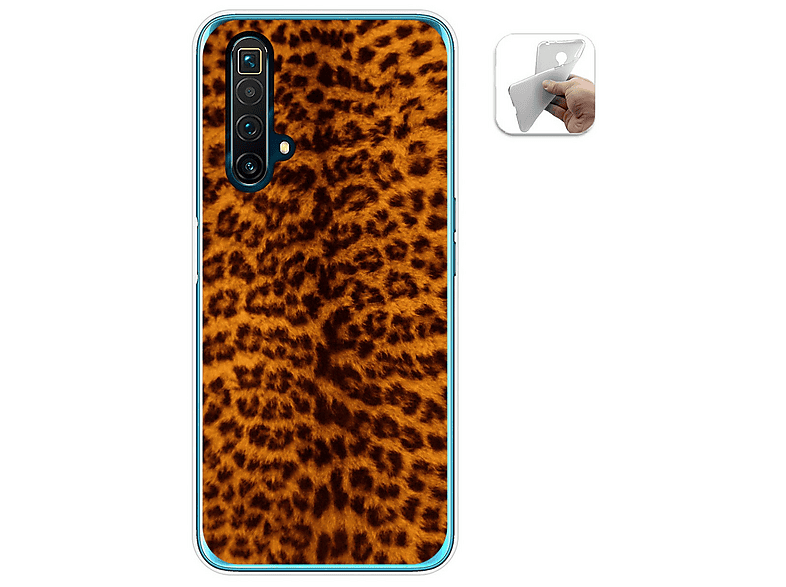 Tumundosmartphone Hülle Für Realme X3 Superzoom – TPU-Gel Mit Sonnenuntergangs-Design