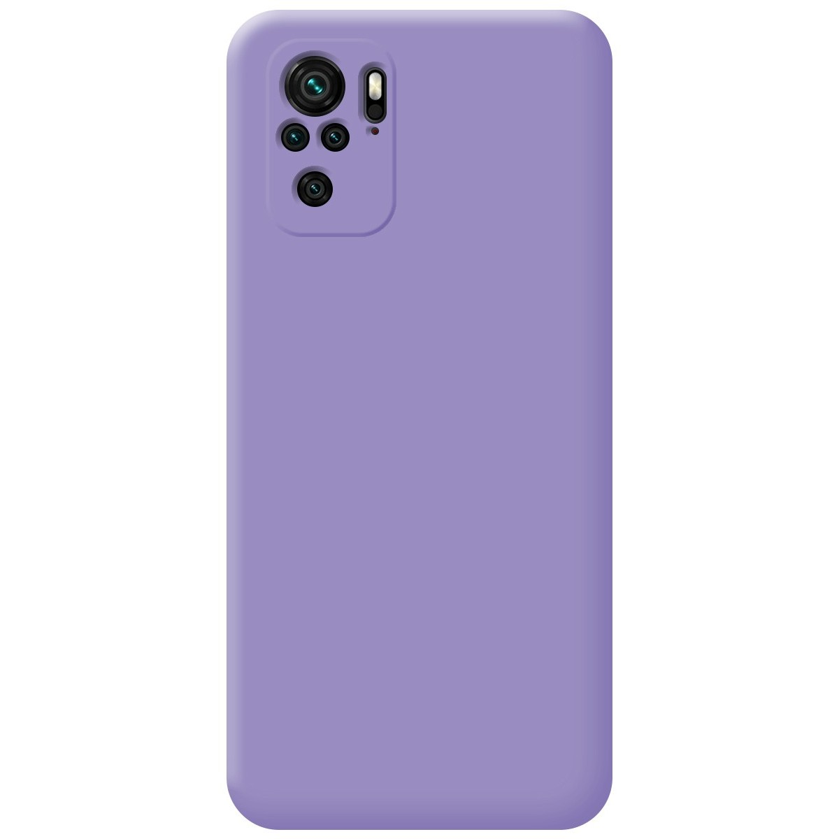 Custodia: Tinta unita viola chiaro.