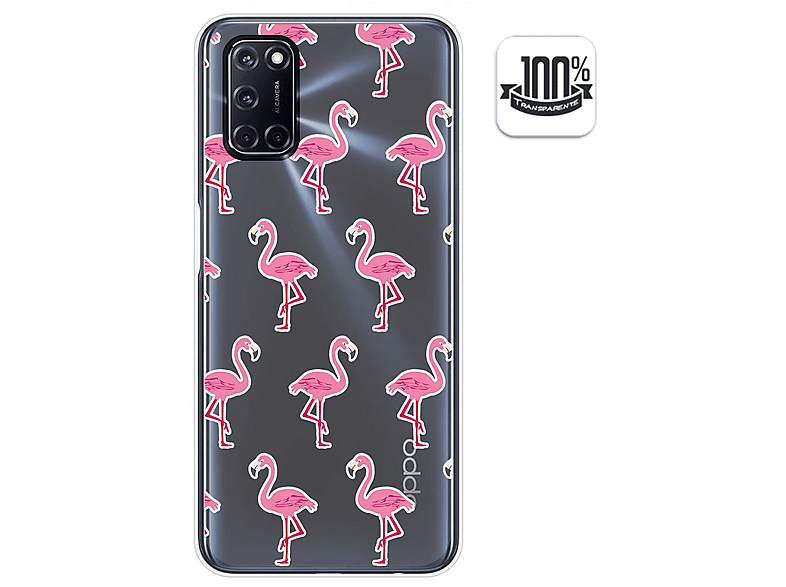 Tumundosmartphone Custodia Gel TPU Anti-Shock Trasparente Per OPPO A52 / A72
