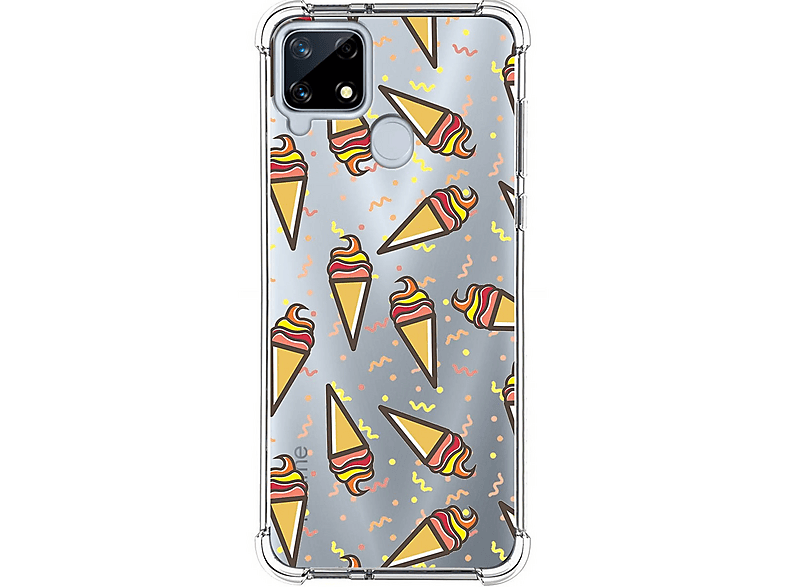 GOGME Cover per Realme 7i / Realme Narzo 30A, Placcatura TPU Custodia Protettiva, AntiGraffio Silicone Morbida TPU Ultra Sottile ma Resistente Case Caso. Viola
