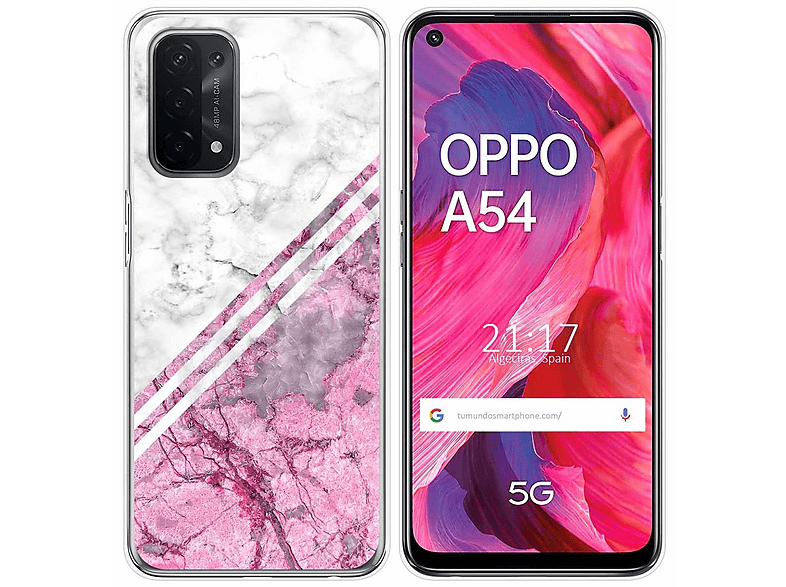 CUSTODIA Per OPPO A54 (5G) A74 (5G)/ A93 (5G) Cover LIBRO STAND - Foto 12