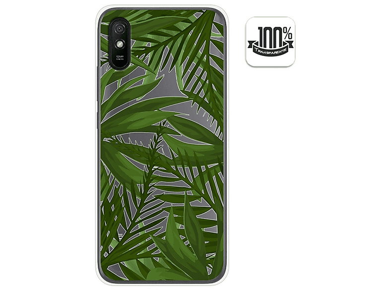 Custodia Xiaomi Redmi 9A/9AT Personalizzata - Cover TPU Morbida Con Disegni Panda E Mojito