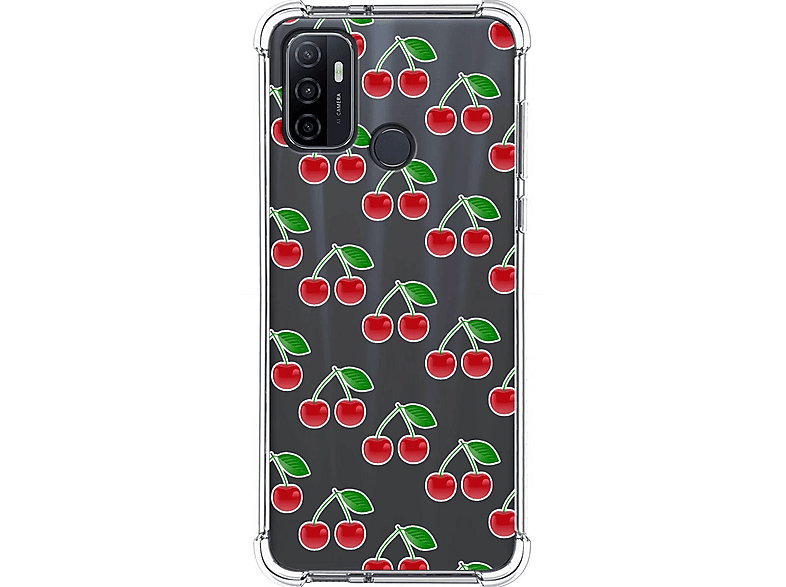 Cover Silicone Anti Colpi per Realme 8 5G / Narzo 30 5G Disegno Frutti 01 8434844491328