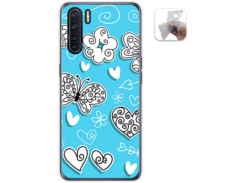 Funda Tipo Libro Con Soporte Para OPPO A91 - Con Ranuras Para Tarjetas Y Cierre Magnético