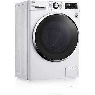 Lavadora secadora - LG F4DV3109S2W, 9,0 kg + 6 kg, Blanco