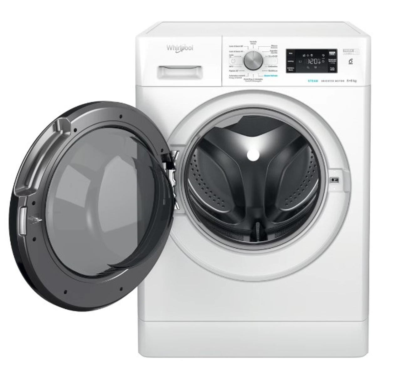 Lavadora secadora WHIRLPOOL FFWDB 864369 BV, kg kg, Blanco