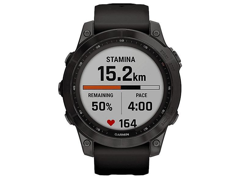 GARMIN 010-02540-21 Smartwatch Polymer Silikon, Schwarz