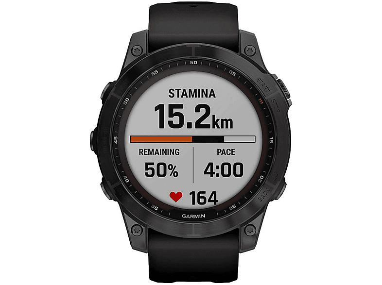 GARMIN 010-02540-35 Smartwatch Polymer Silikon, Schwarz