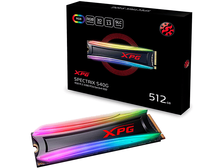 ADATA AS40G-512GT-C, 512 GB, HDD, SSD, intern | MediaMarkt