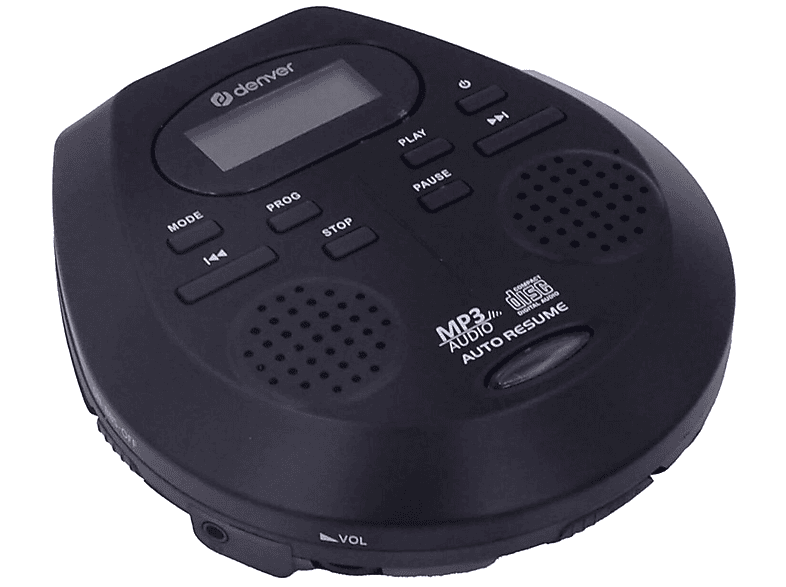 DENVER DMP395B Tragbarer CDPlayer schwarz SATURN