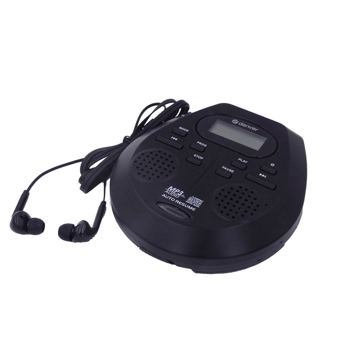 DENVER DMP-395B Tragbarer schwarz CD-Player