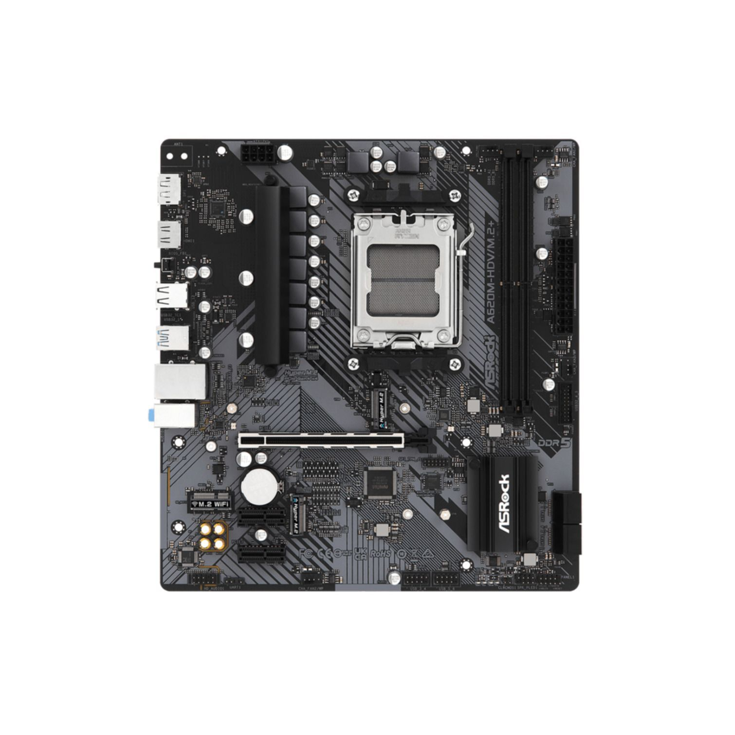 Mainboards A620M-HDV/M.2+ Schwarz ASROCK