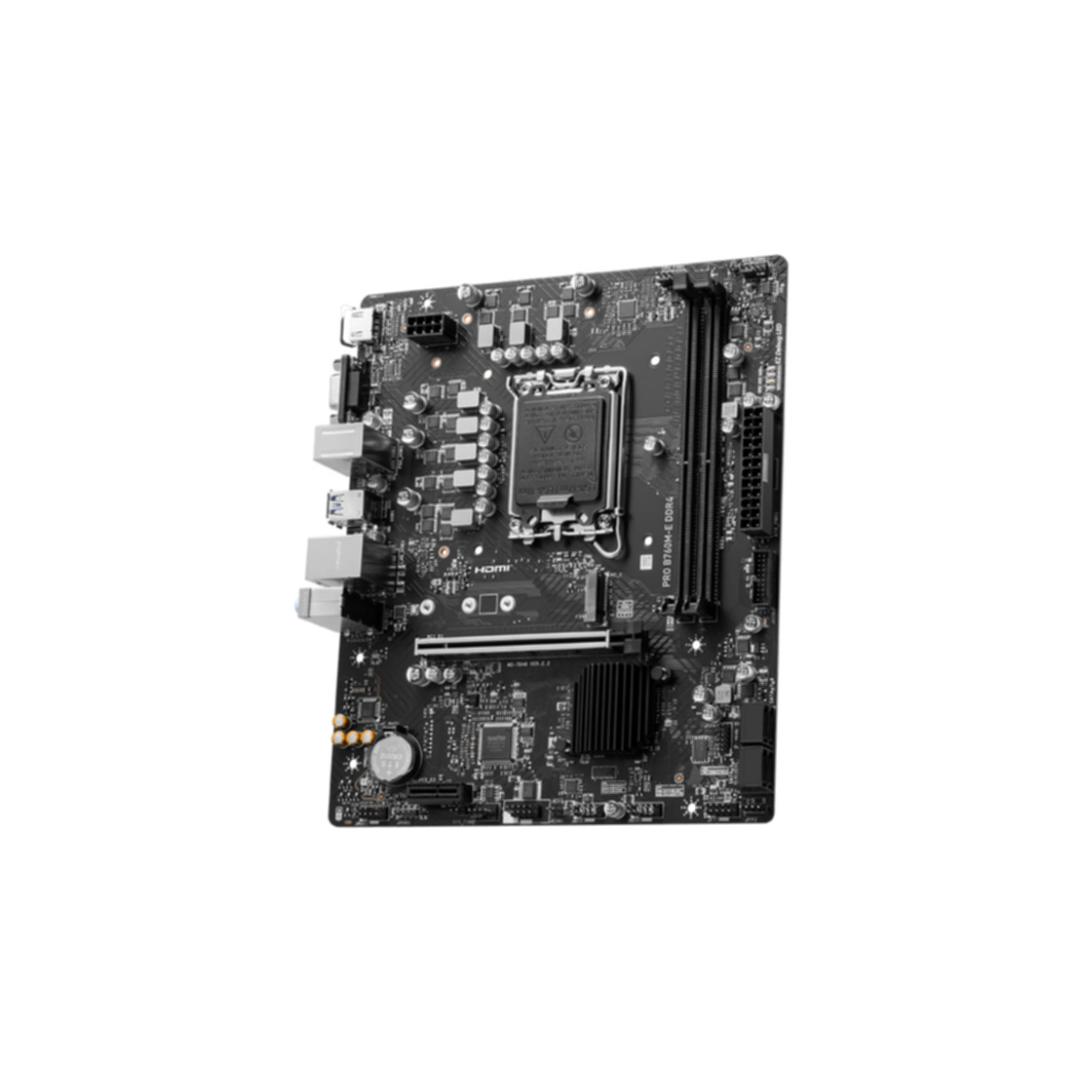 PRO Mainboards B760M-E DDR4 schwarz MSI