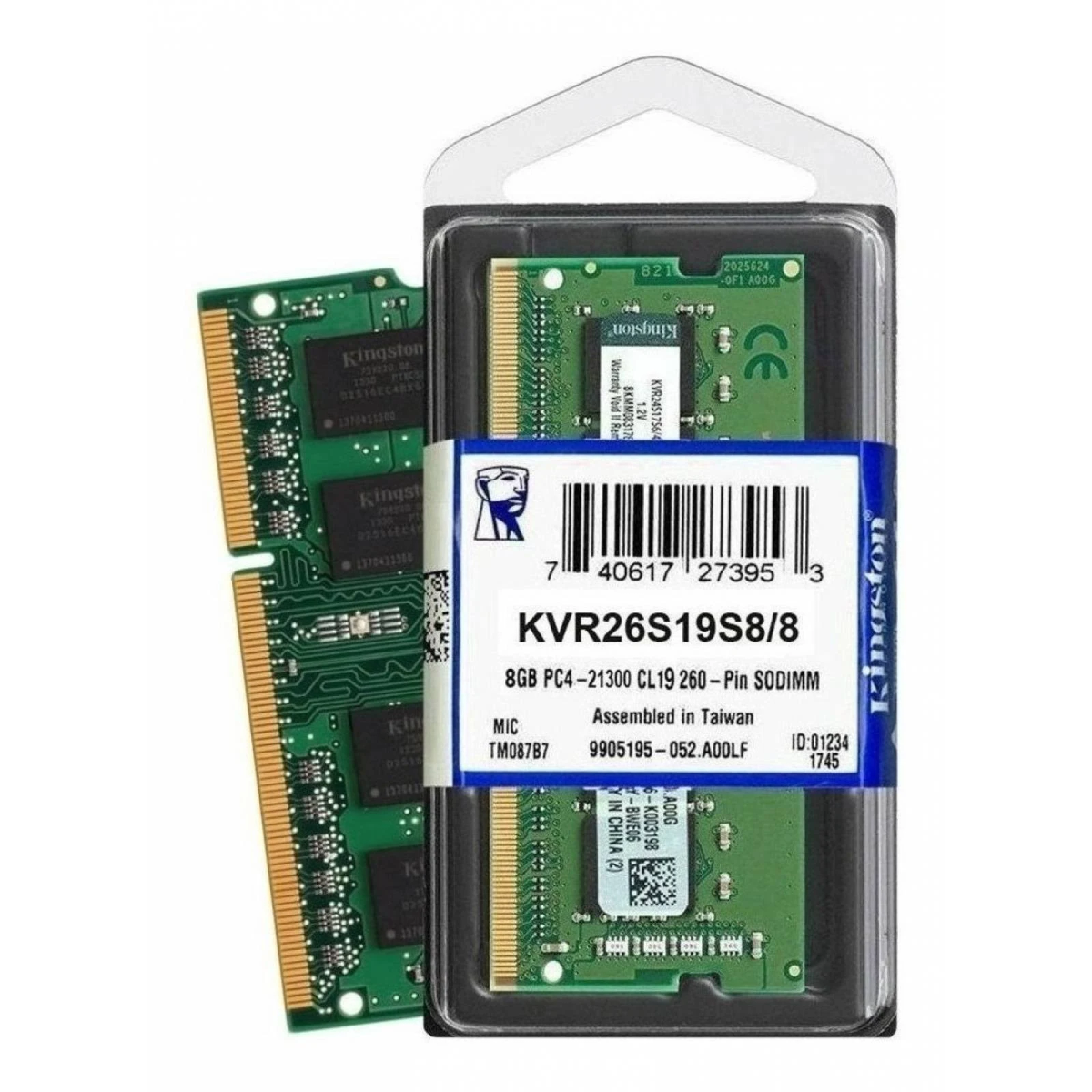 KVR S GB 26 S 19 8 8/8 DDR4 KINGSTON Arbeitsspeicher TECHNOLOGY