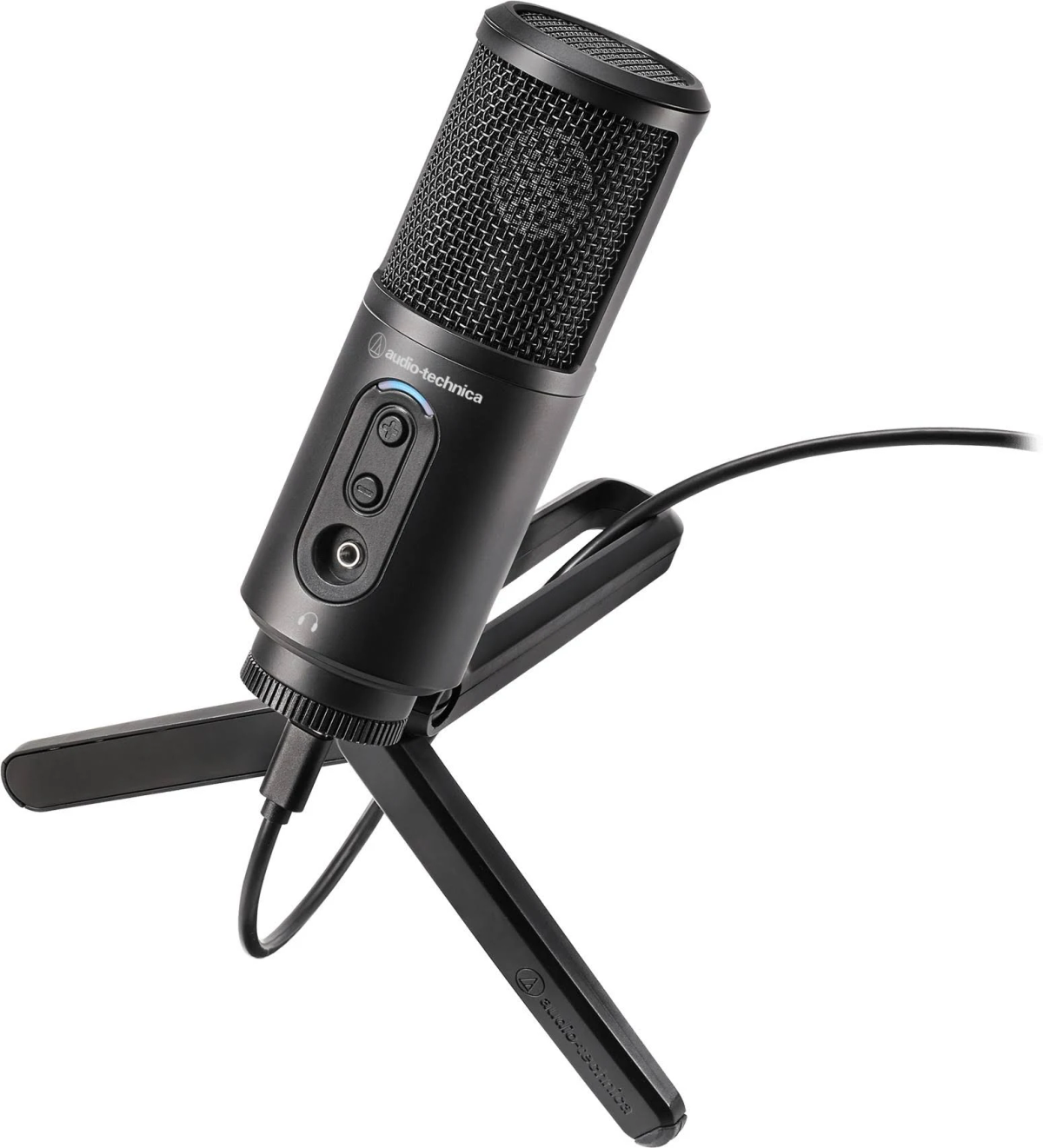 Mikrofon, ATR2500x-USB AUDIO-TECHNICA Schwarz