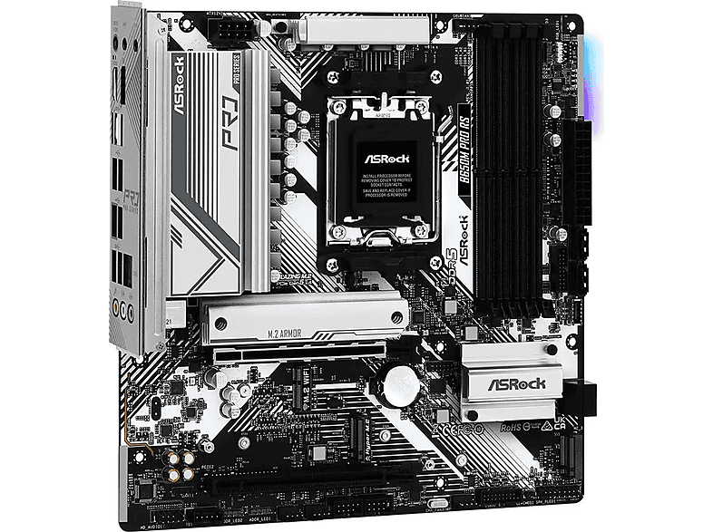 ASROCK B650M Pro RS 7200mhz(OC) RGB M.2 AMD B650 DDR5 micro ATX