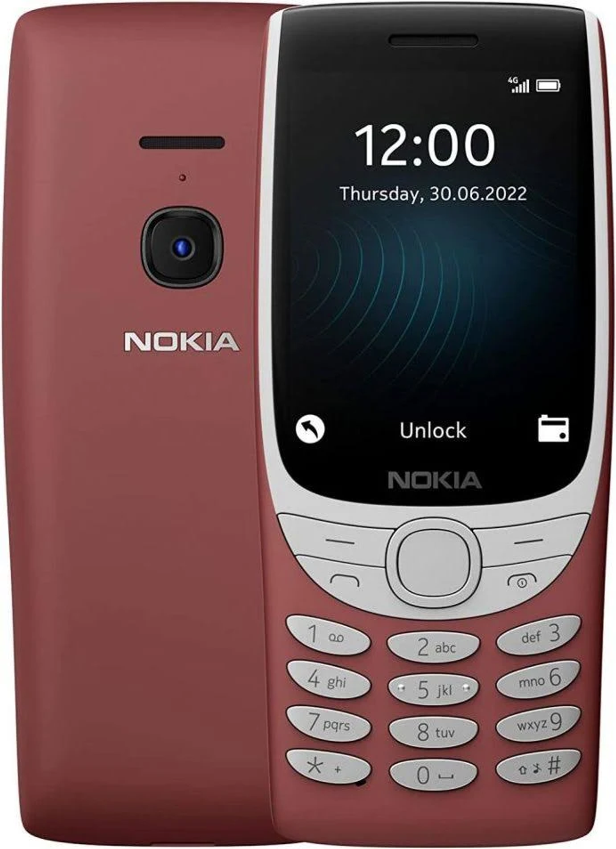 Rot 2660 Smartphone, NOKIA