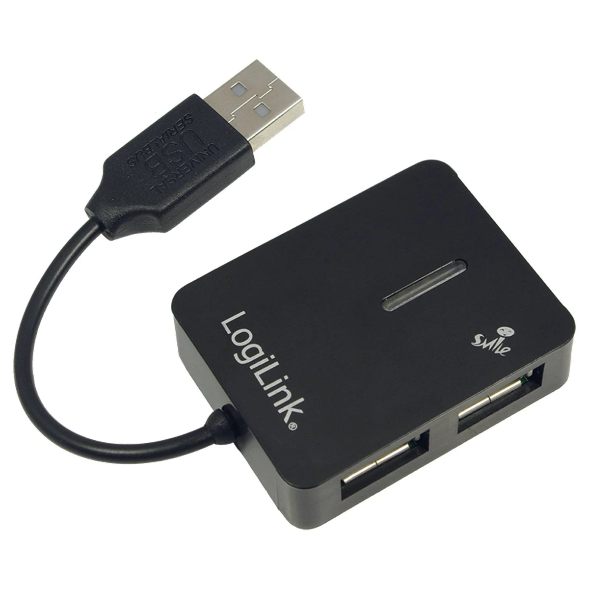 USB, UA-0139, LOGILINK Hub Schwarz