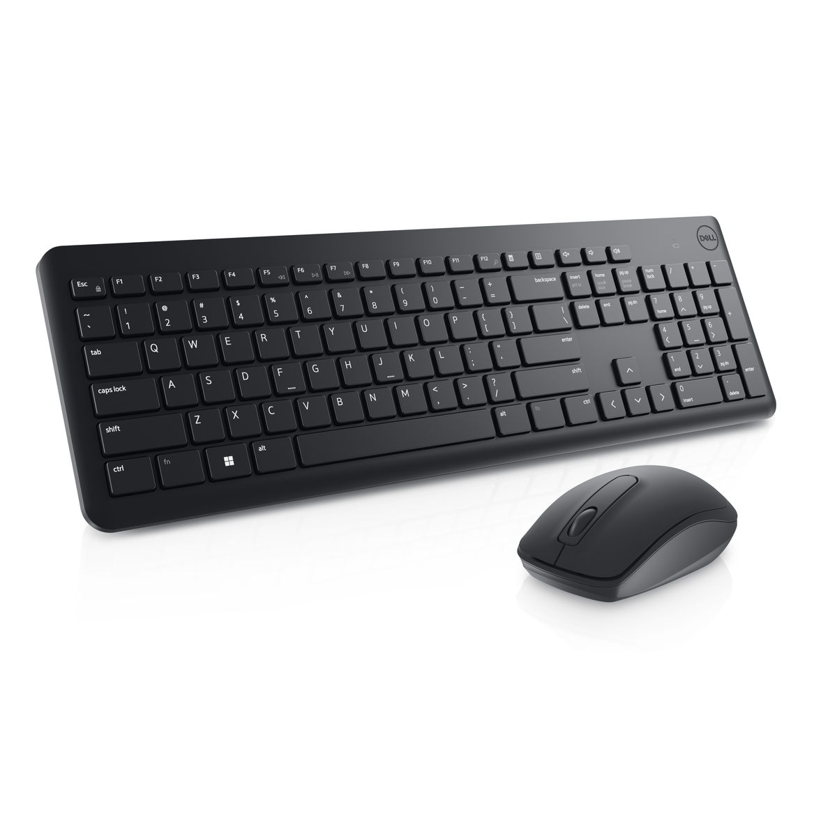 Maus DELL Schwarz Set, KM3322W, Tastatur