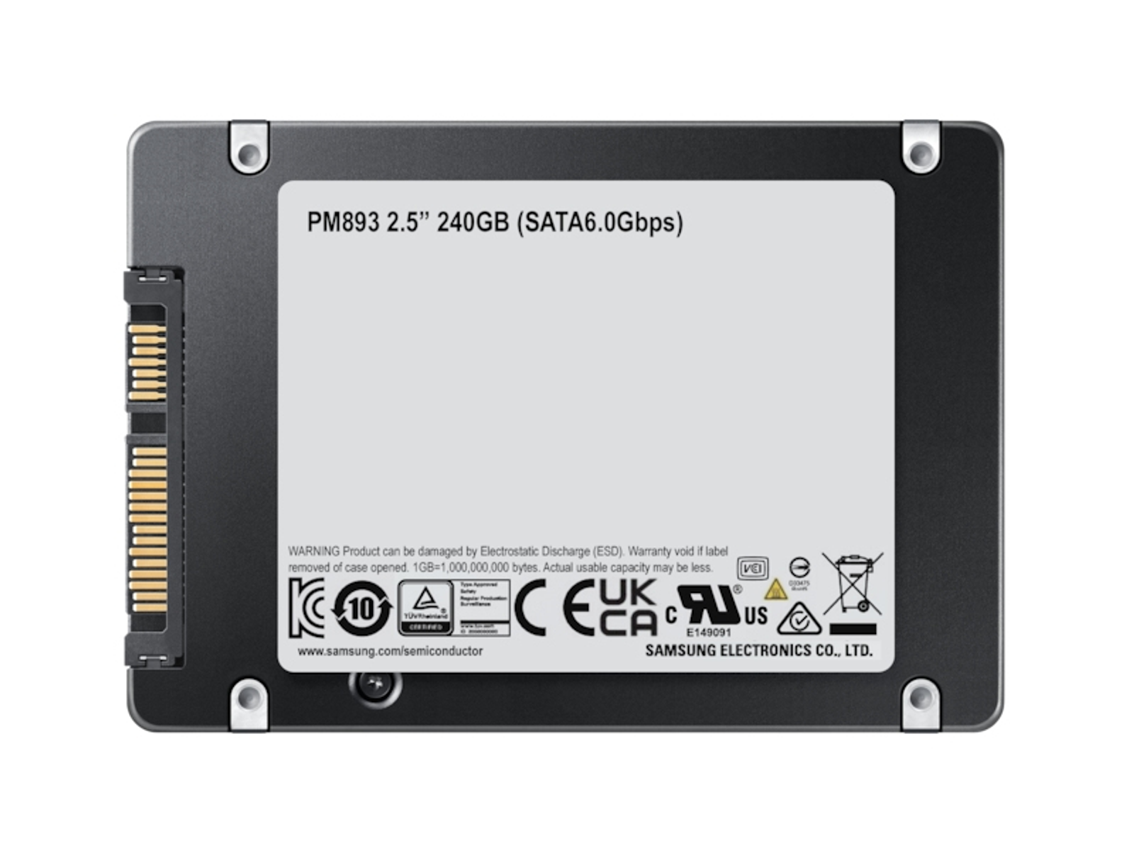 PM893, GB, SSD, Zoll, 256 intern SAMSUNG 2,5