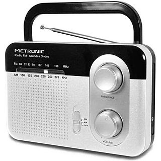 Radio portátil  - 477220 METRONIC, Blanco