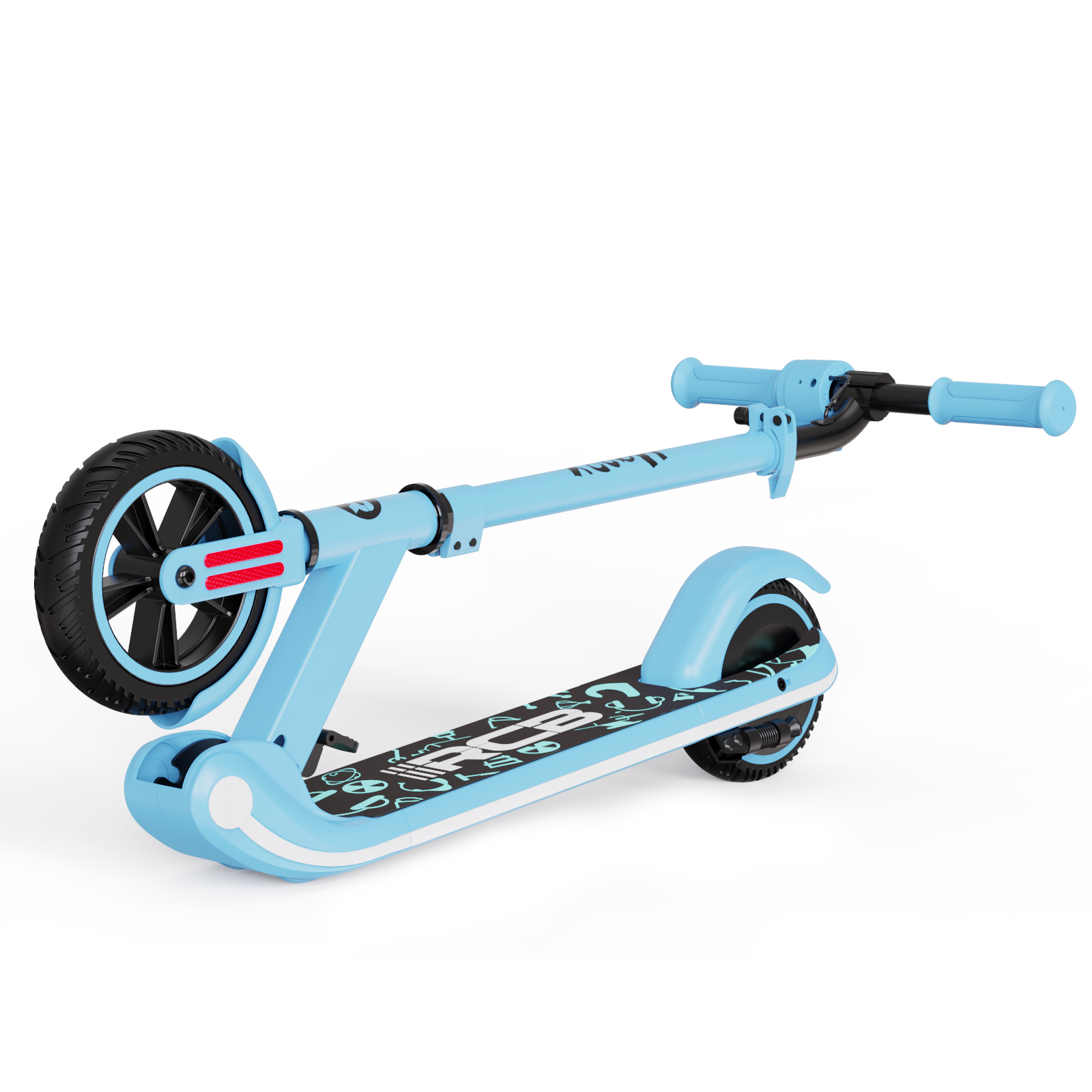 RCB R11 Kinder E-Scooter (7 Blau) Zoll