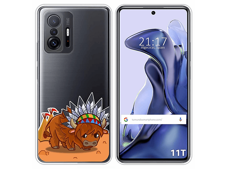 HSP Funda Para Xiaomi 11T 5G / 11T Pro 5G [resistente Al Polvo] | Premium TPU Silicona Case Case | Resistente A Los Arañazos Y Golpes | Protector De