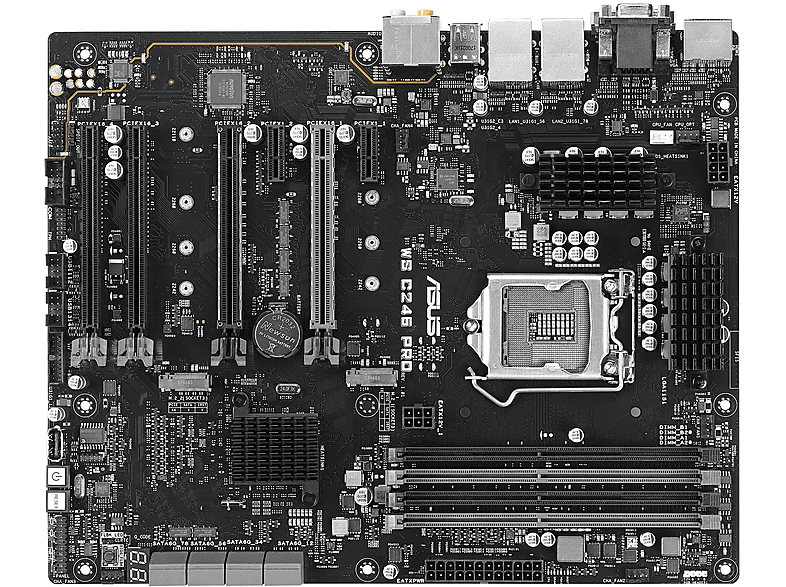 Mainboards WS PRO ASUS C246 Black