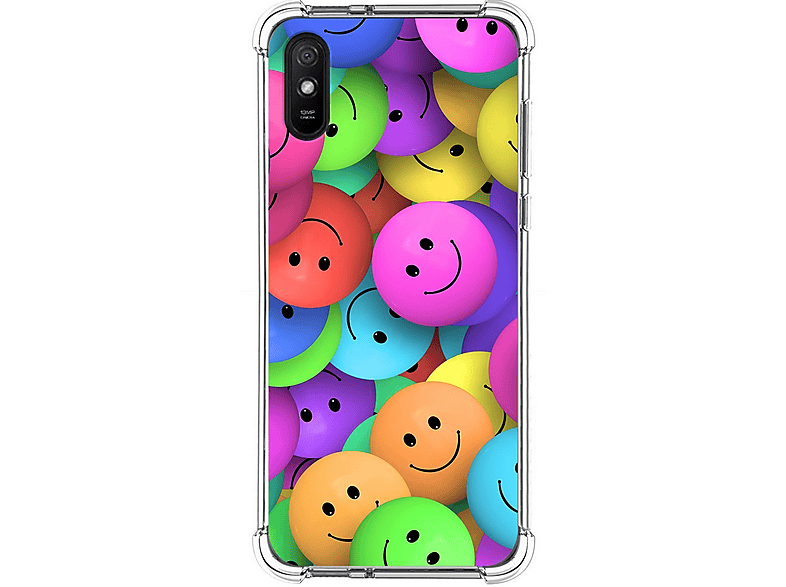 Custodia 360° Betterfon Per Xiaomi Redmi 9A / 9AT Con Protezione Display Incorporata