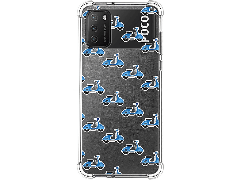 Custodia In Silicone Antishock Per Xiaomi POCO M3 / Redmi 9T Design