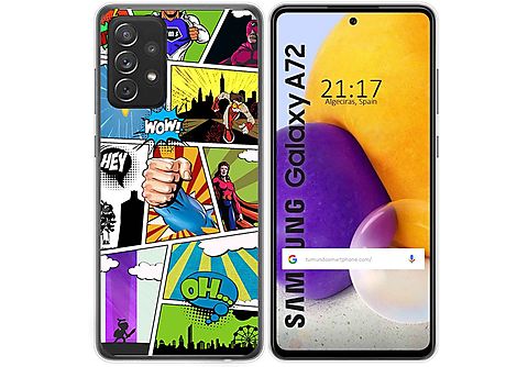 Funda móvil  - Samsung Galaxy A72 TUMUNDOSMARTPHONE, Samsung, Samsung Galaxy A72, Multicolor