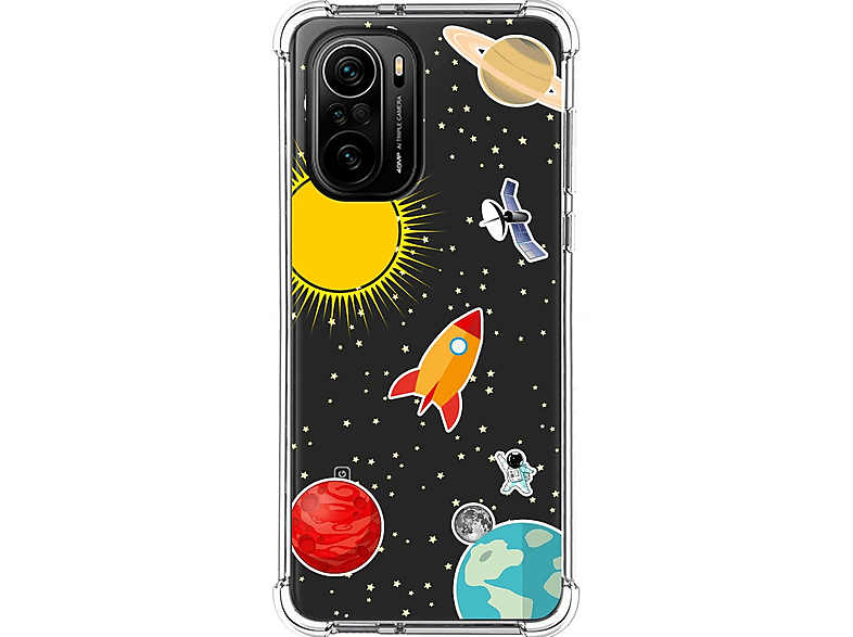 ESTH® Custodia per Xiaomi Mi 11i Cover in Alluminio & Silicone [Design Meccanica Durevole] Protezione da Cadute e Urti, Cover per Xiaomi Mi 11i, Argento