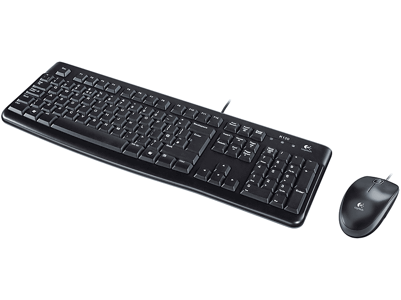 LOGITECH 920-002563, Maus Set, Schwarz Tastatur